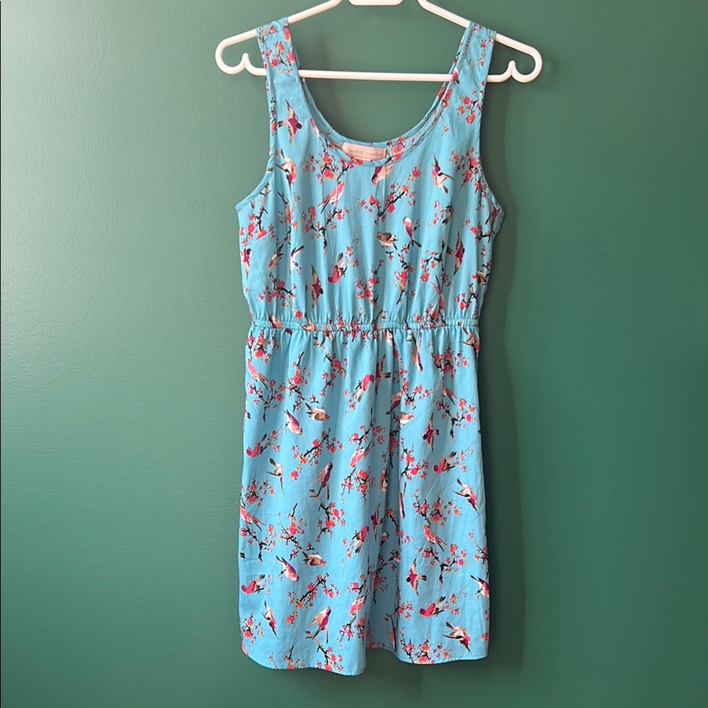 Blue bird sundress